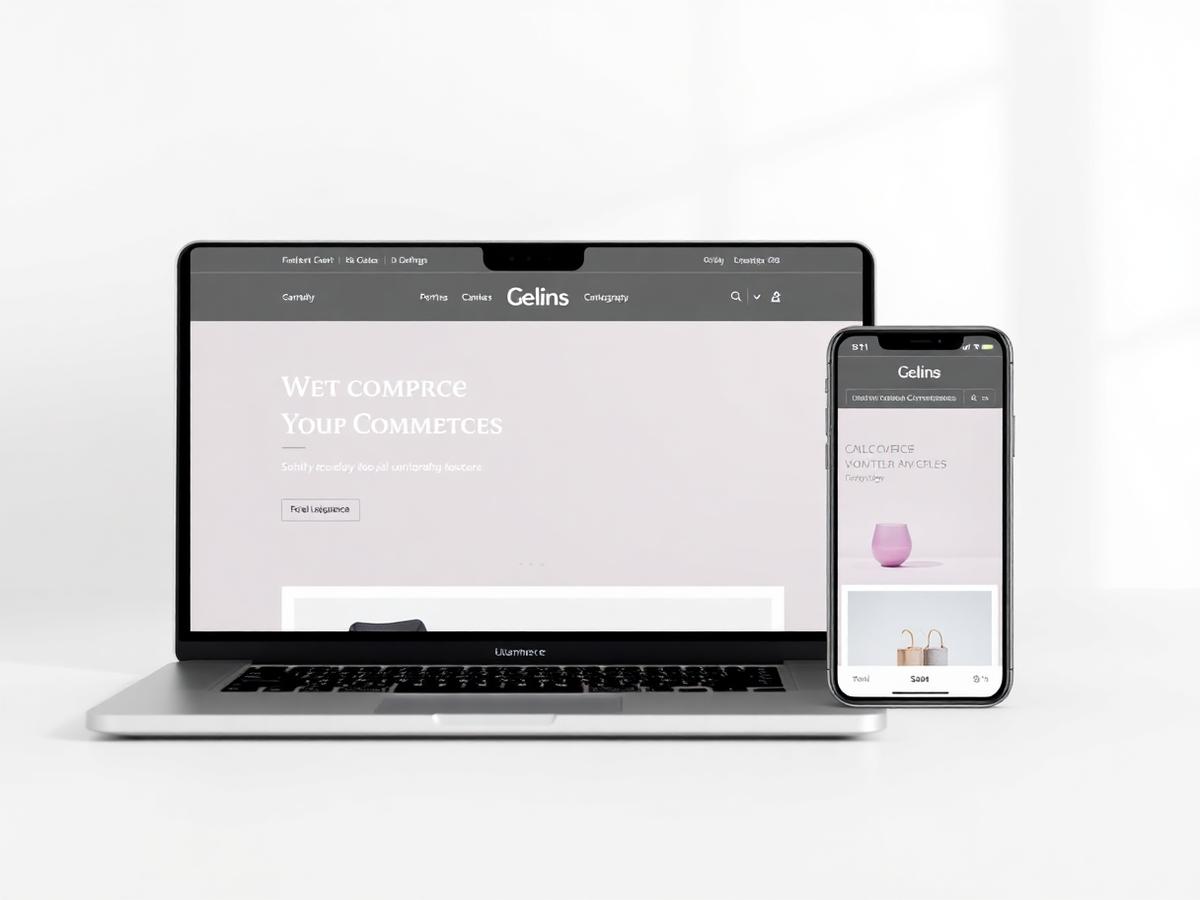 Aperçu du projet réalisé par NEXA — refonte e-commerce — Page d’accueil repensée